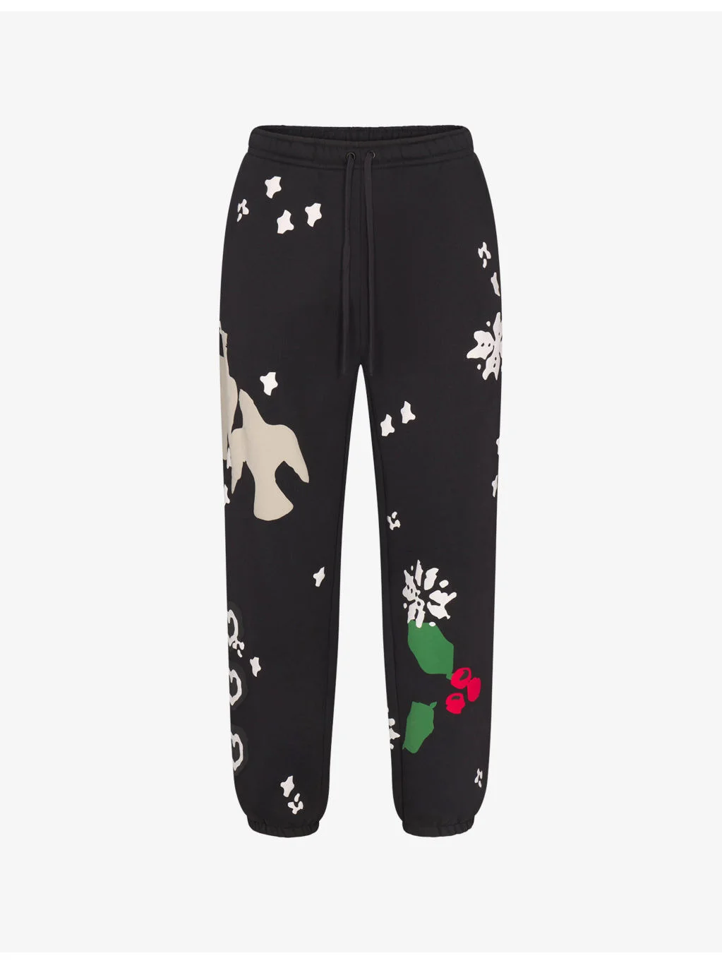 Cactus Plant Flea Market x SKIMS Graphic Cotton-Jersey Jogging Bottoms - 1