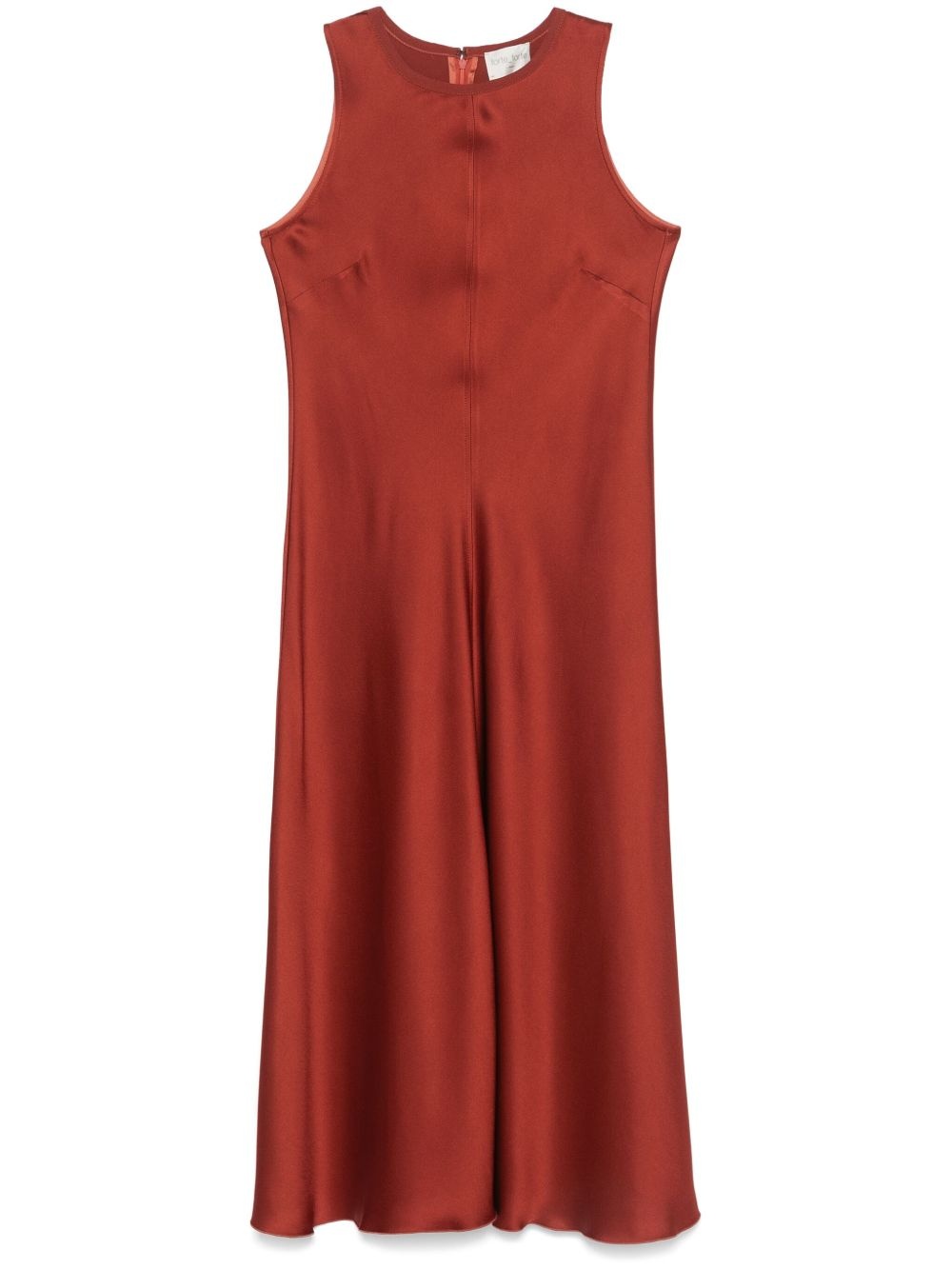 open lace back dress STRONG STRONG Red Taffeta Long Dress 13579