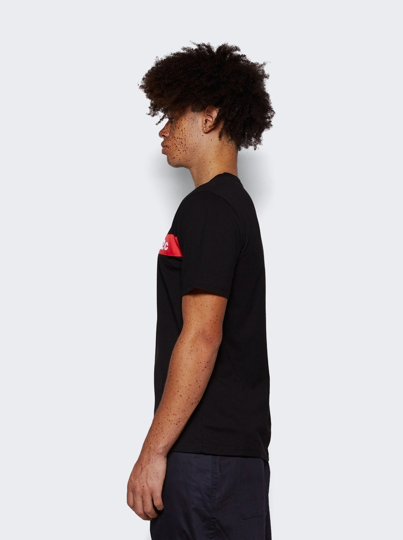 Logo Taped Tee Black 4