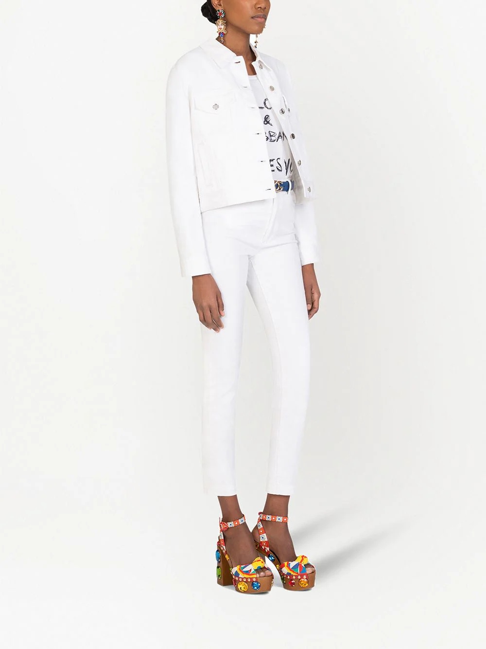 high-rise skinny jeans - 2
