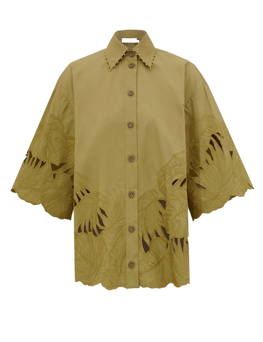 MAHON EMBROIDERED SHIRT - 1