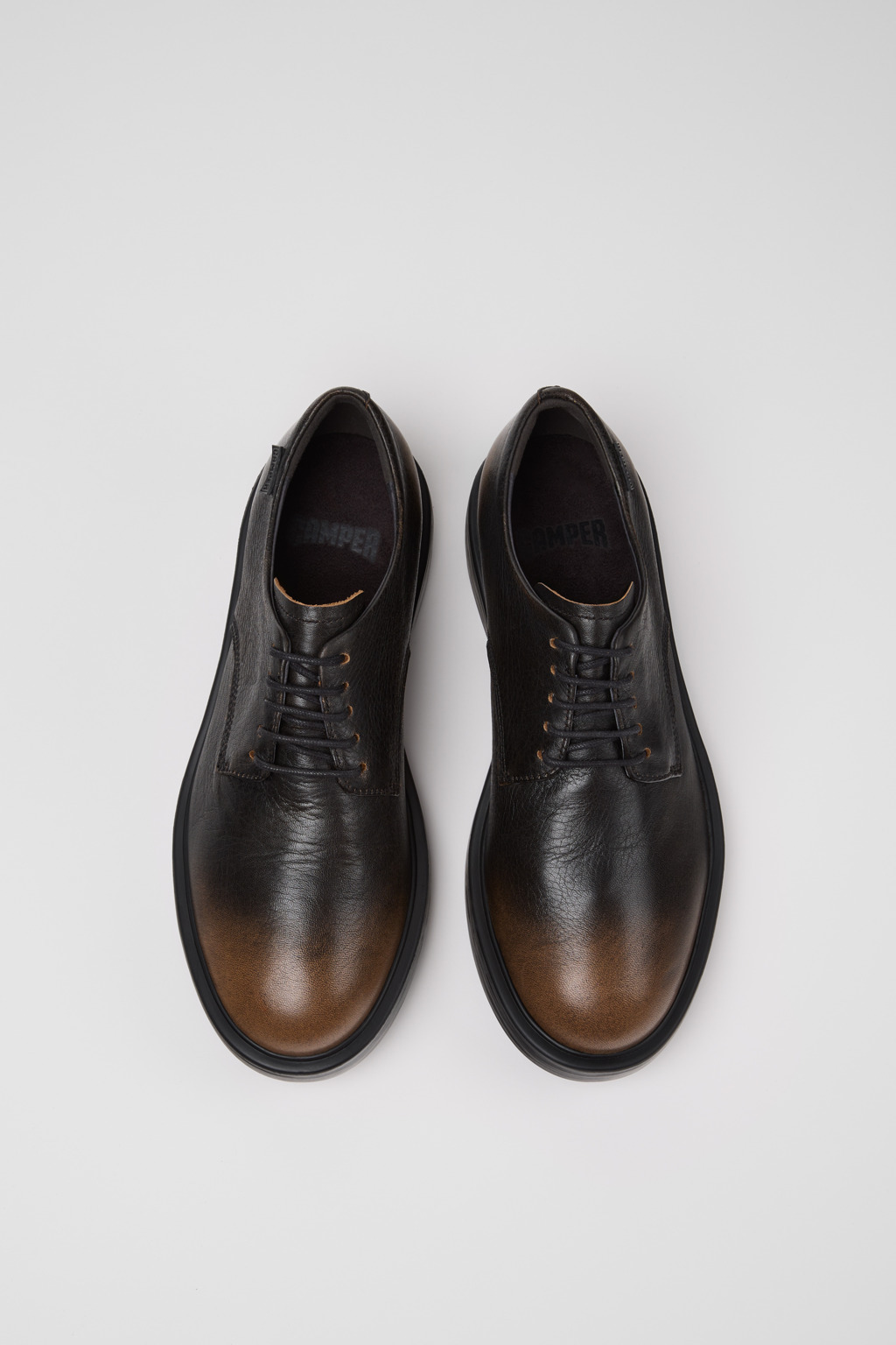 Multicolor Leather Shoes for Men. - 4