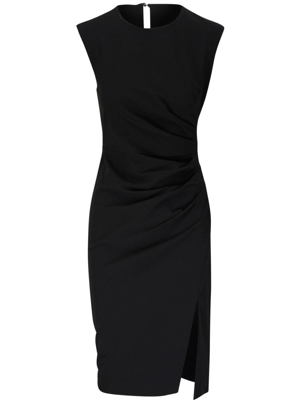 ruched midi dress - 1