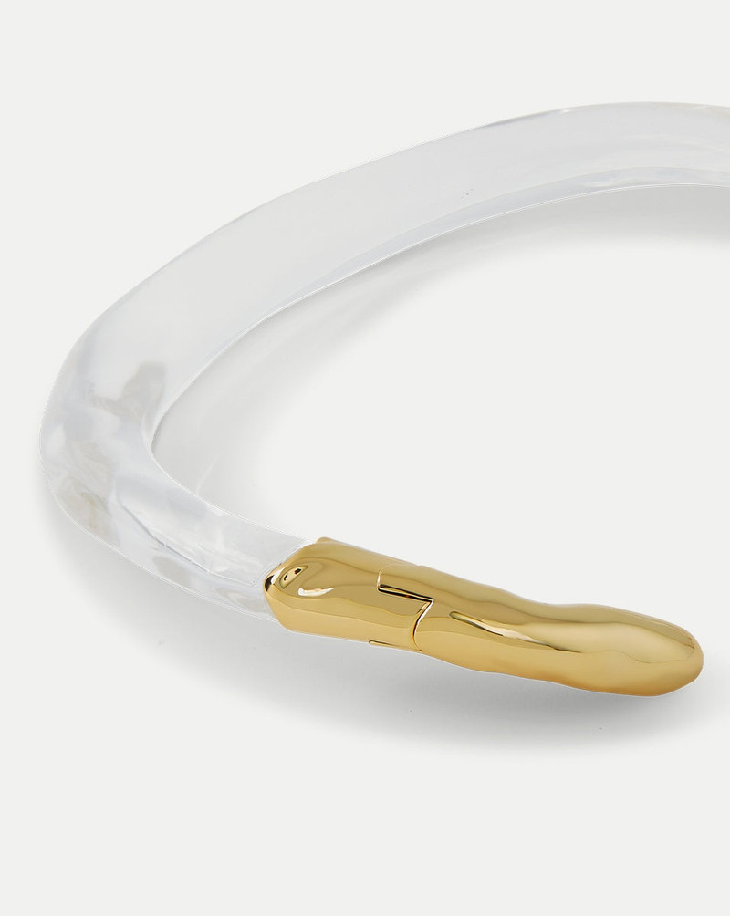 VERONICA BEARD LUCITE COLLAR NECKLACE outlook