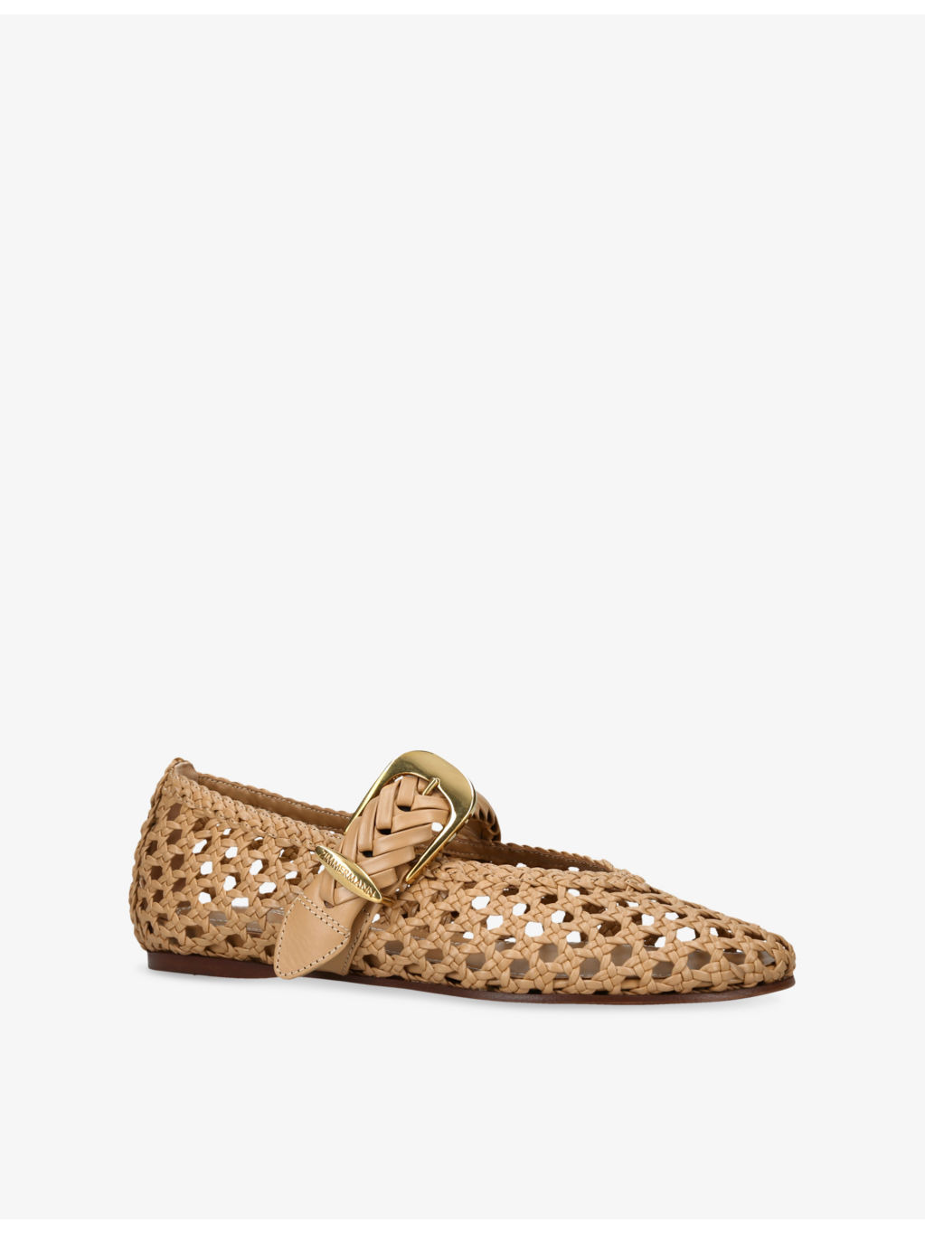 Helix Ballerina Leather Flats - 3