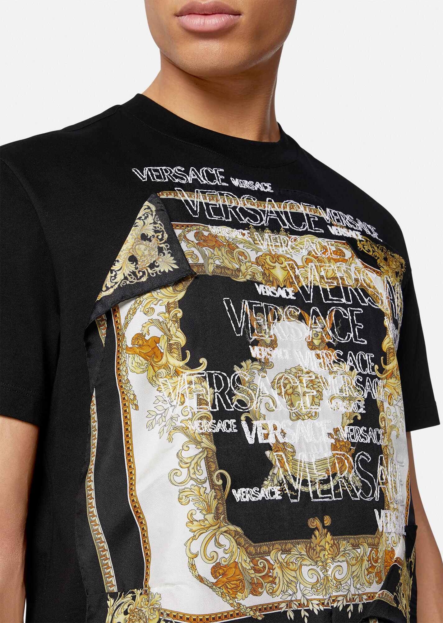 Medusa Renaissance Motif T-Shirt - 5