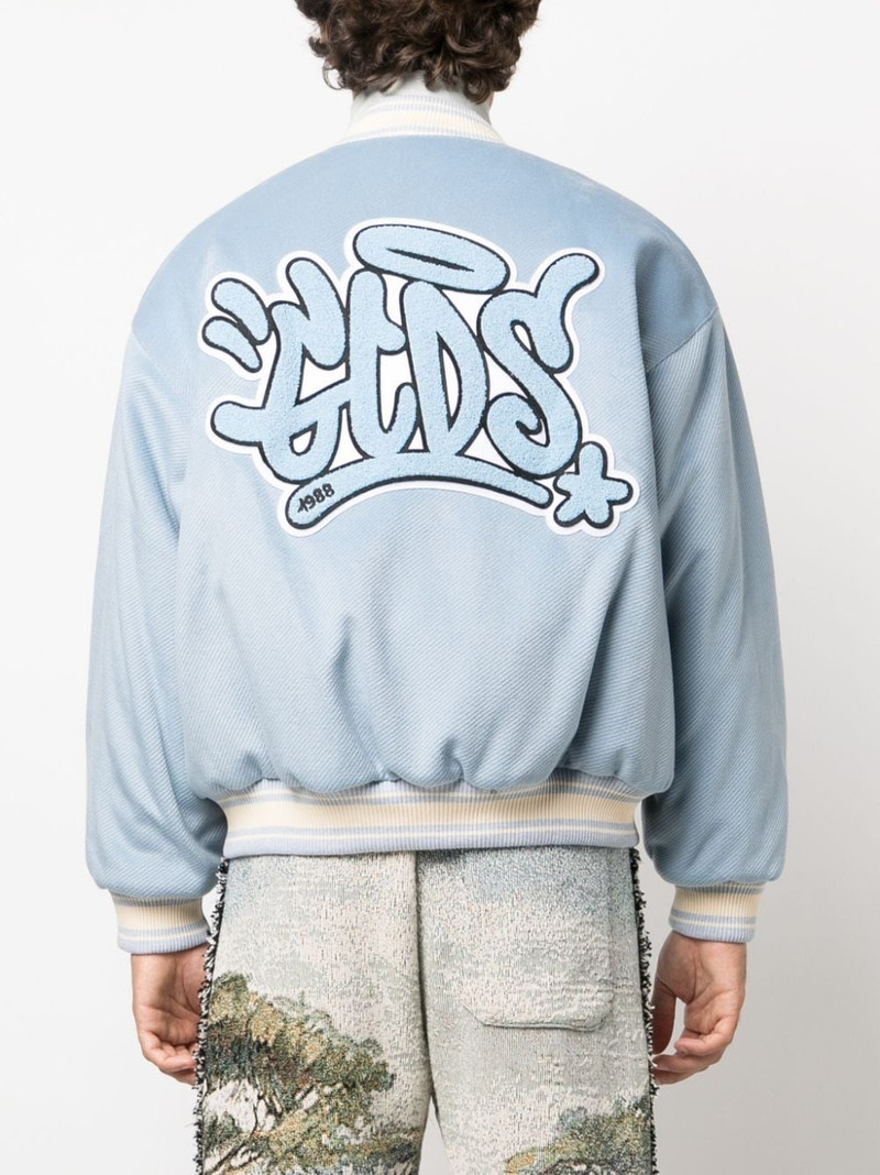 graffit-logo Varsity bomber jacket 4