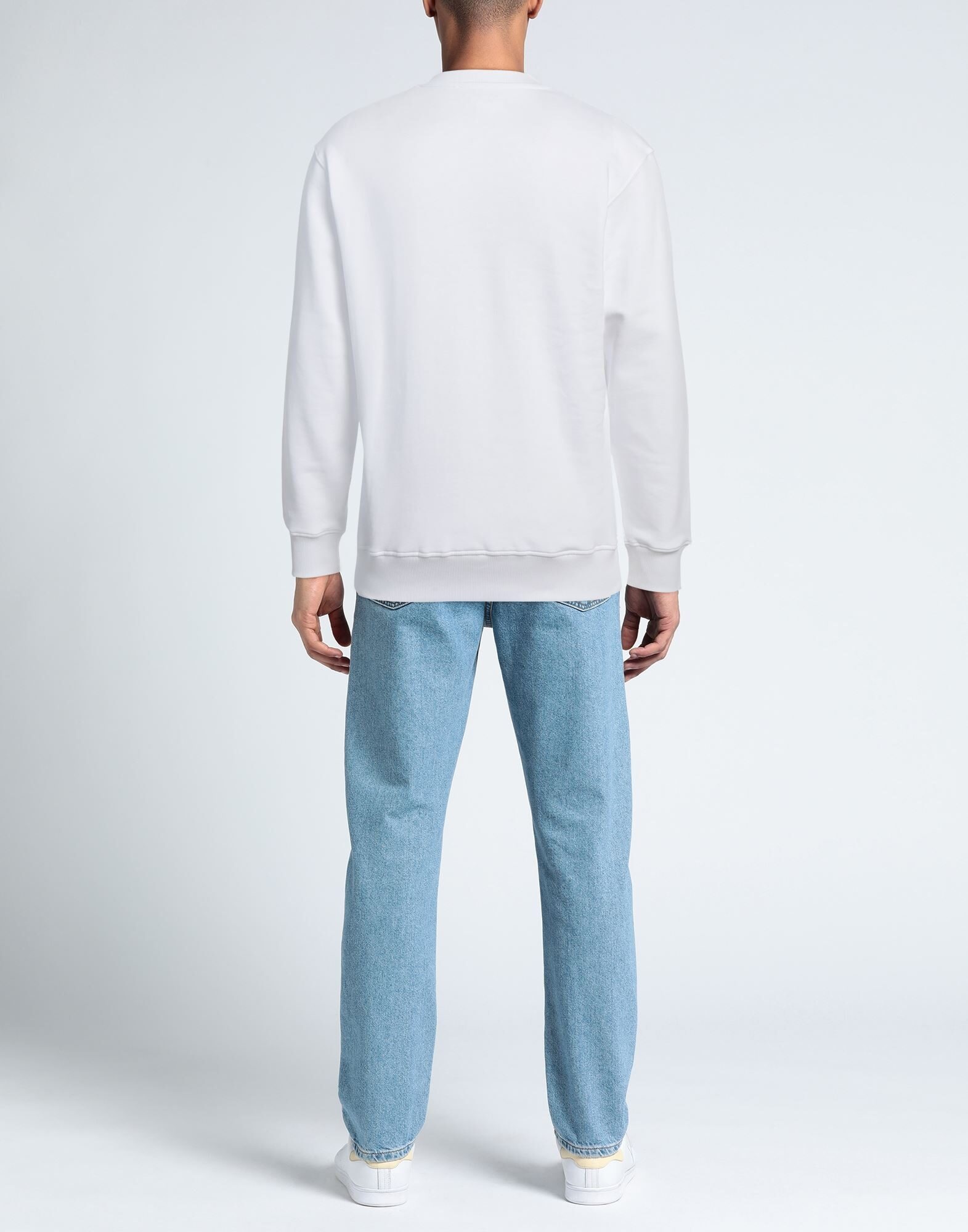 White Men's Sweatshirt - 3