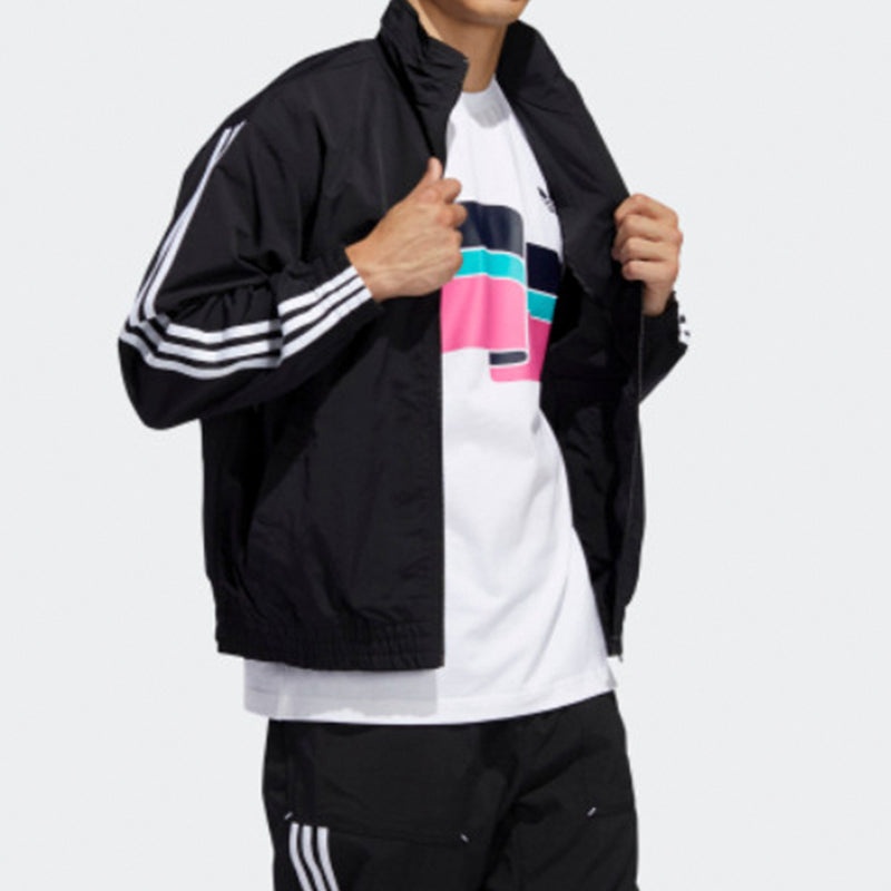 adidas originals Shadow TR WB Sports Jacket For Men Black FM1538 - 5