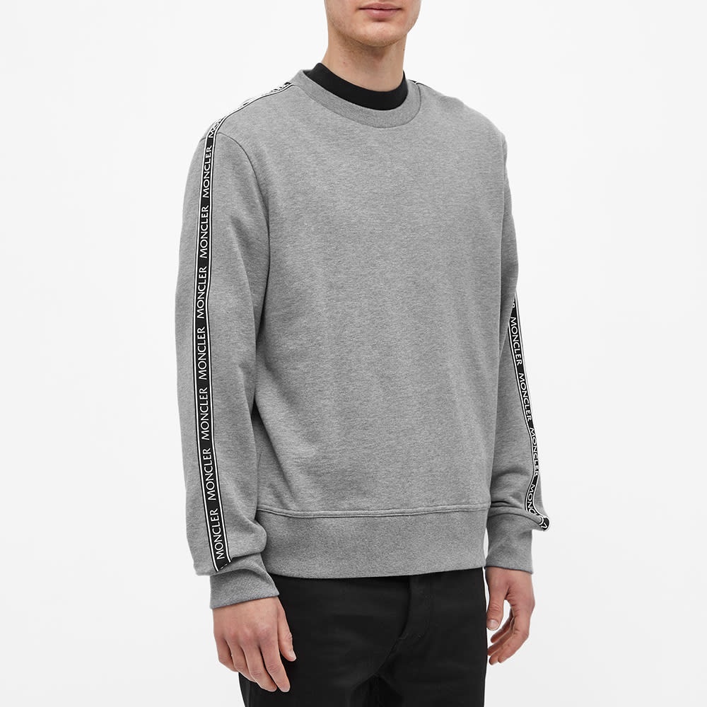 Moncler Tonal Logo Taping Crew Sweat - 4