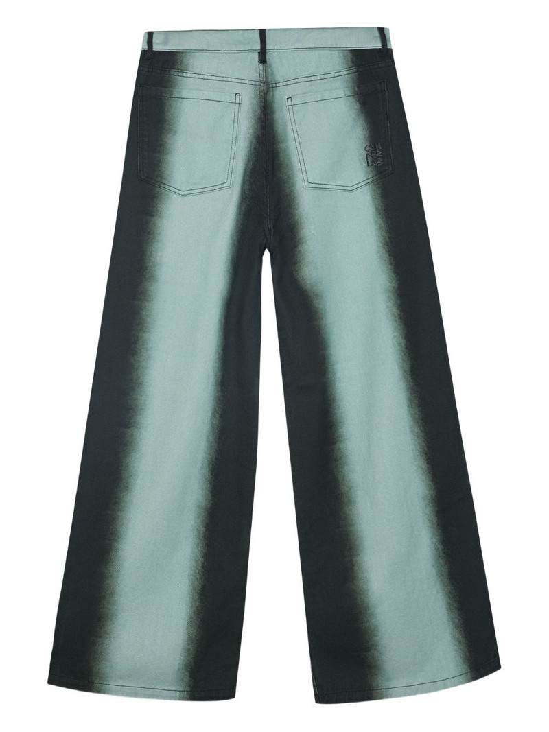 CAMPERLAB dip-dye denim trousers outlook