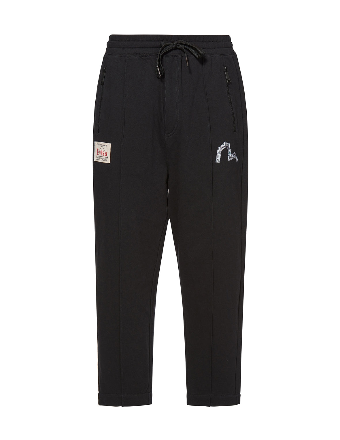 Banknote Seagull Print Sweatpants - 1