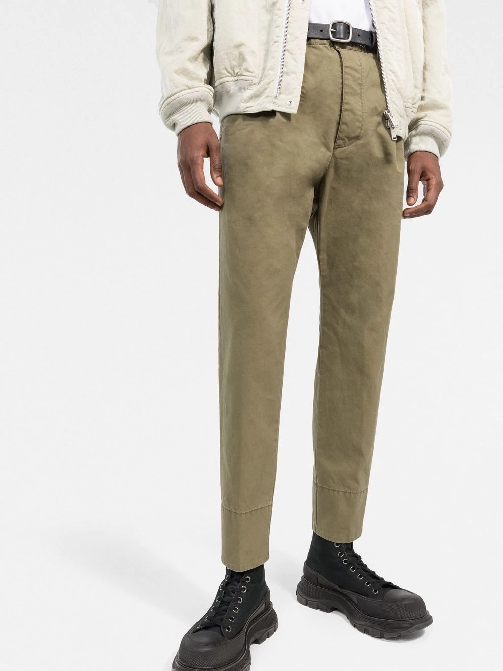 straight-leg chinos - 3