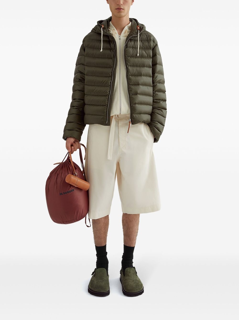 zipped down jacket - 2