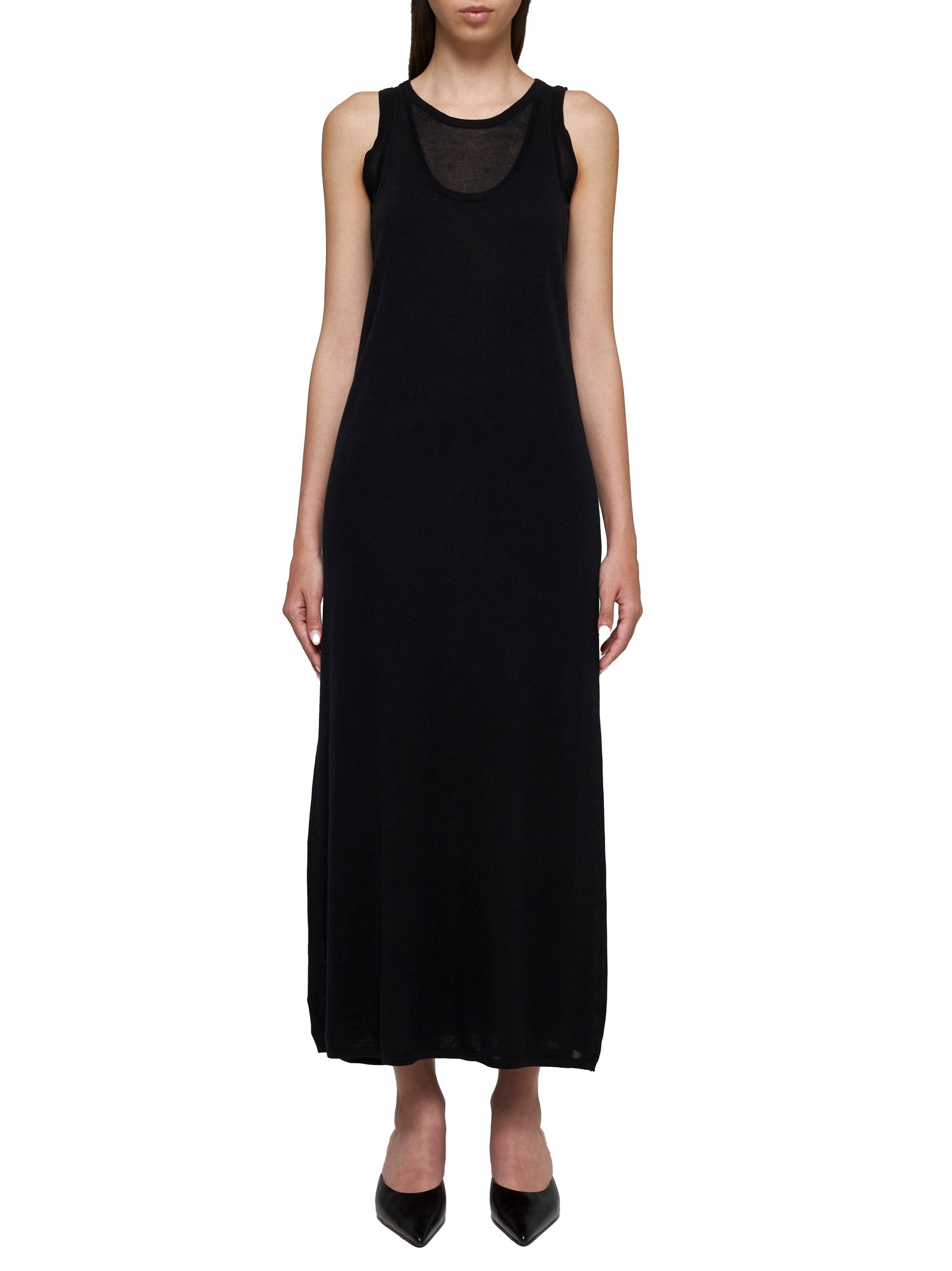 Toteme Women Layered Knit Tank Long Dress - 2