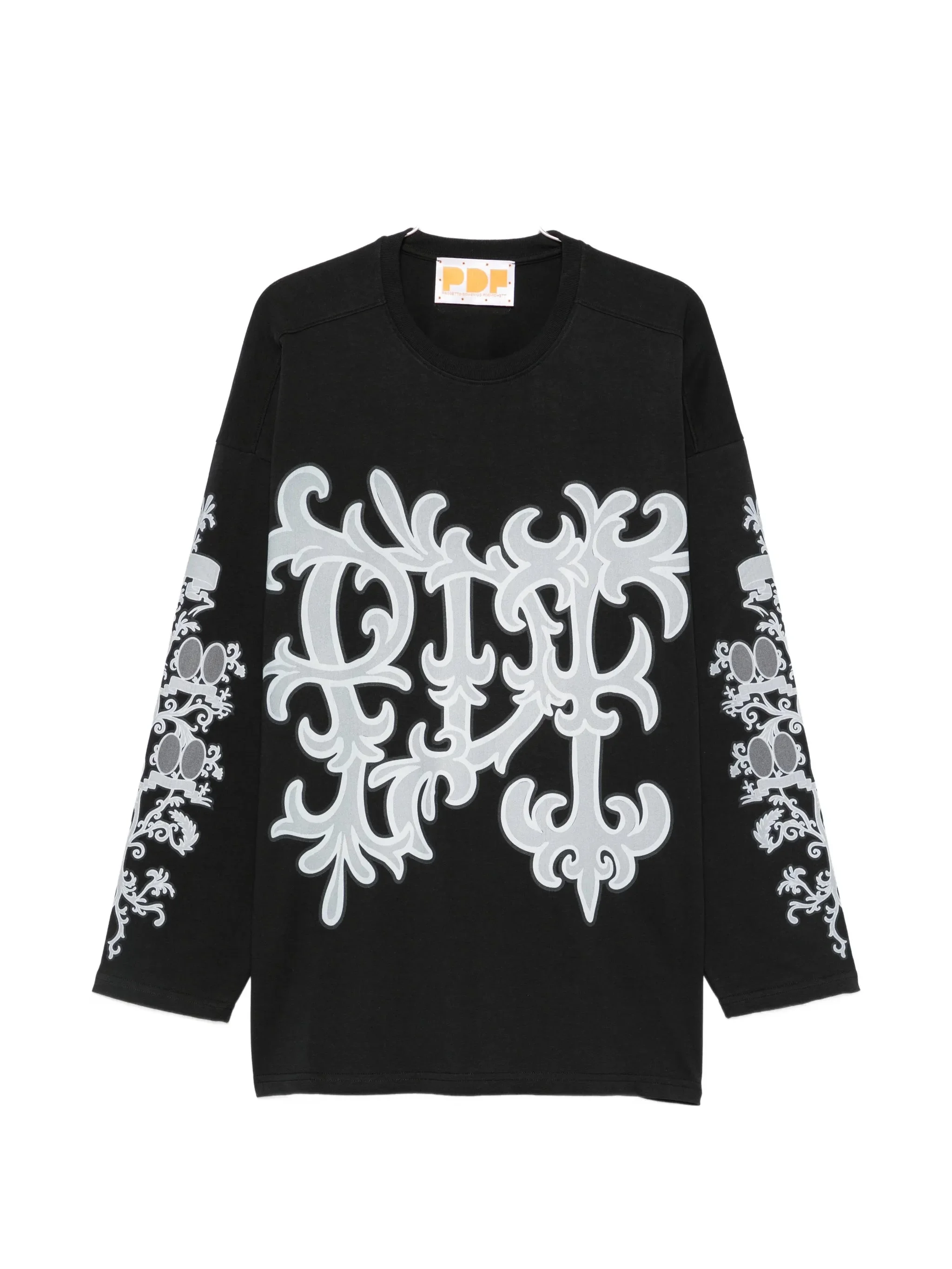 Pdf Graphic-print Long-sleeve T-shirt - 1