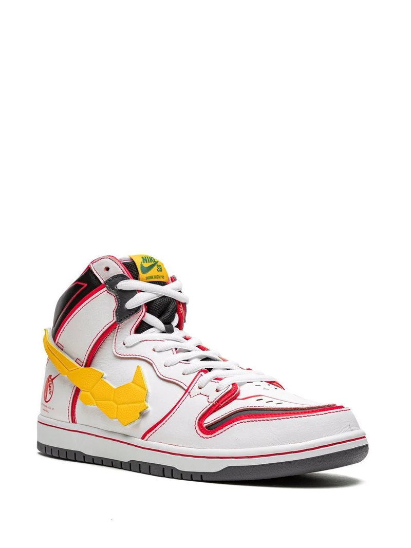 Nike x Gundam Dunk High Pro QS sneakers outlook