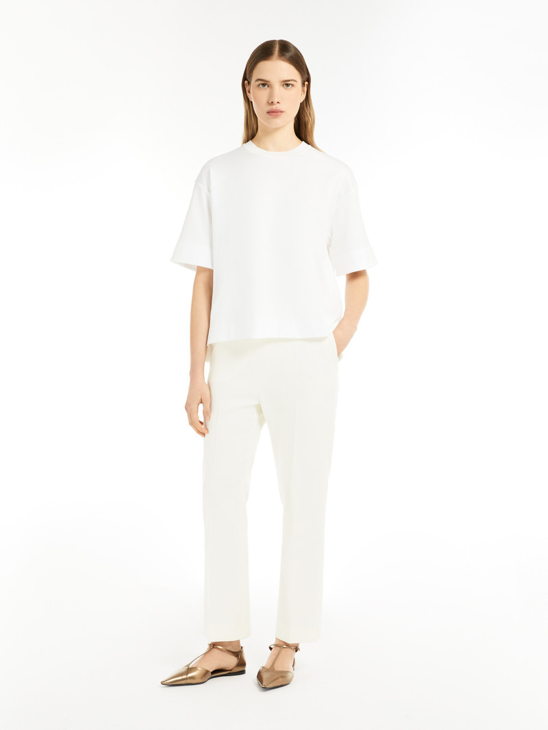 Max Mara MASER Oversized cotton T-shirt outlook
