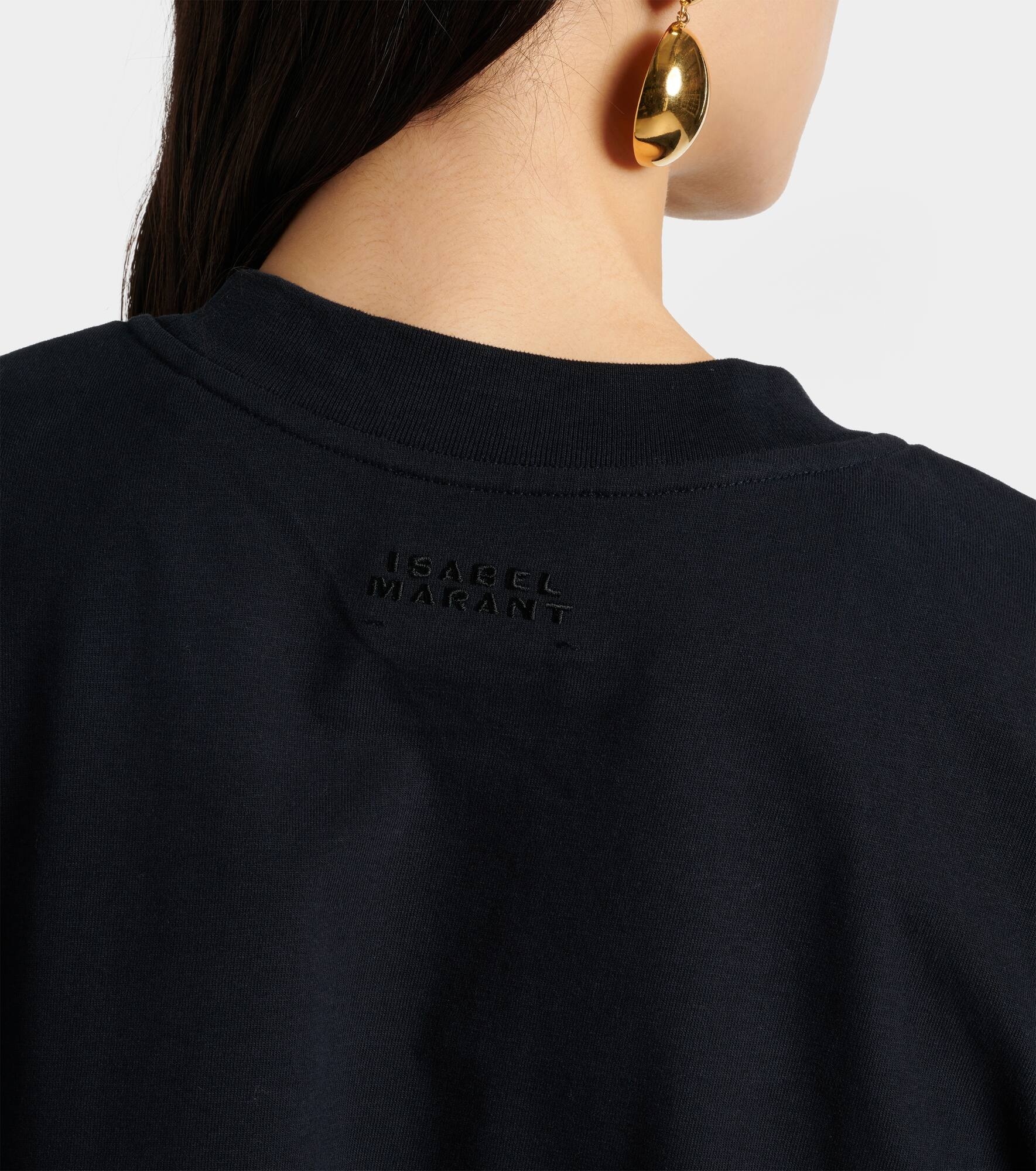 Zaely cropped cotton jersey T-shirt - 6