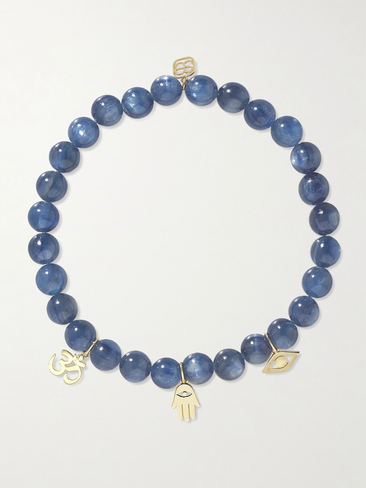 Spiritual Pure 14-karat gold kyanite bracelet Gold - 1