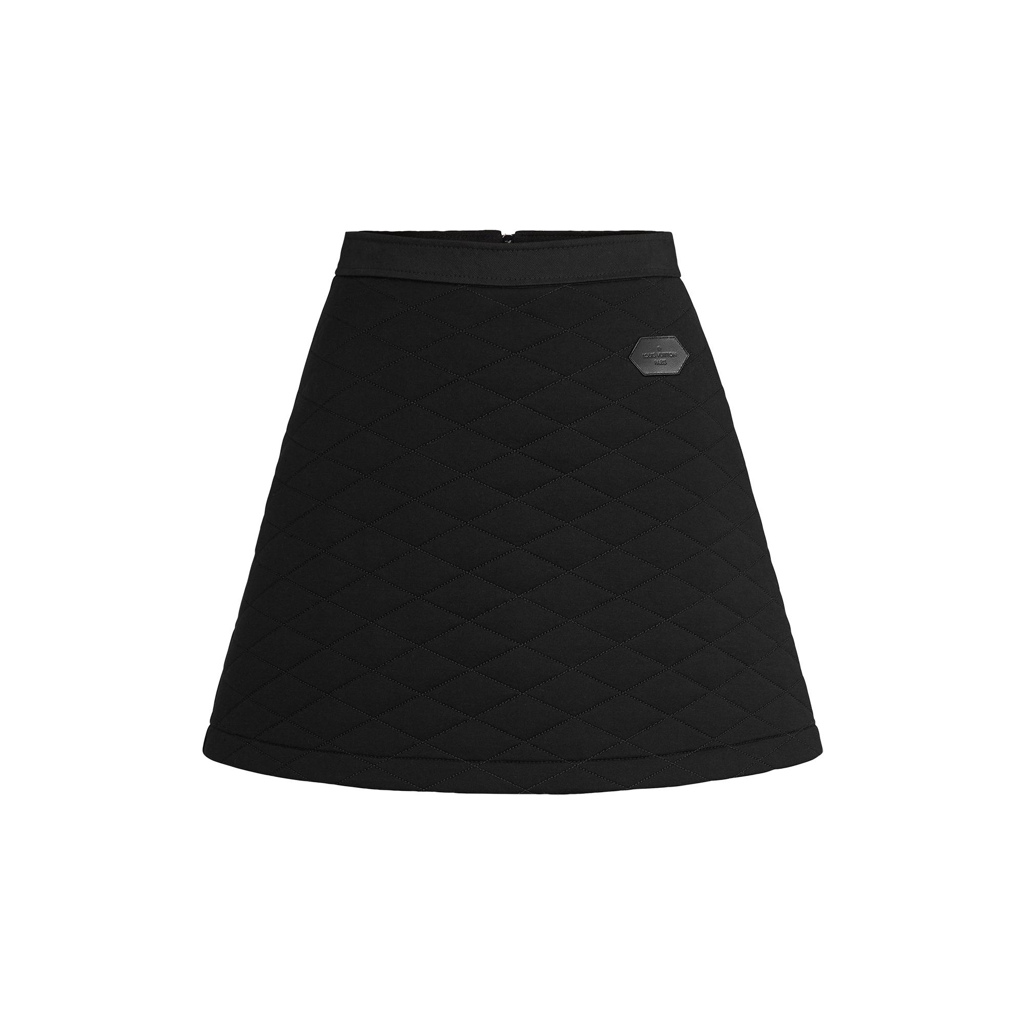 Quilted Jersey Skirt - 1