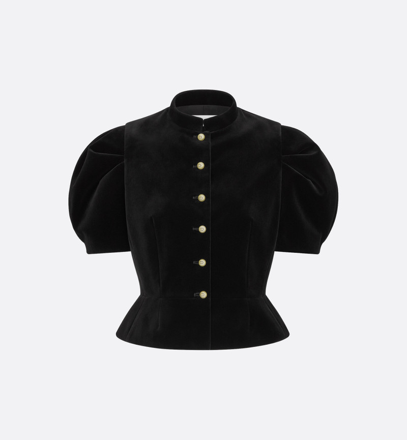 Fitted Short-Sleeved Jacket 1