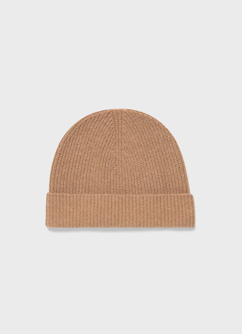 Cashmere Ribbed Hat 1