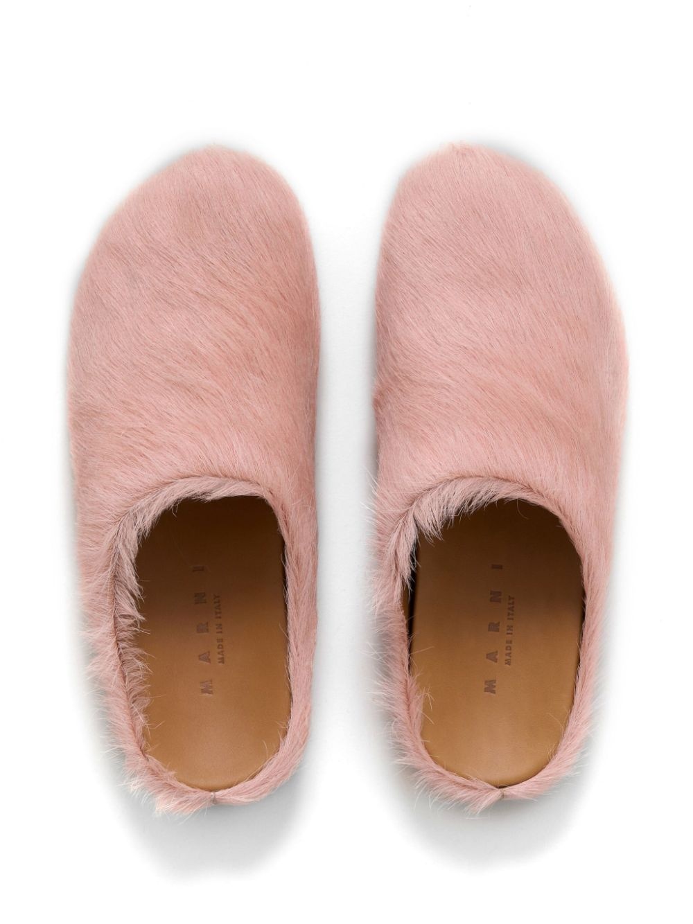 hair calfskin mules - 4