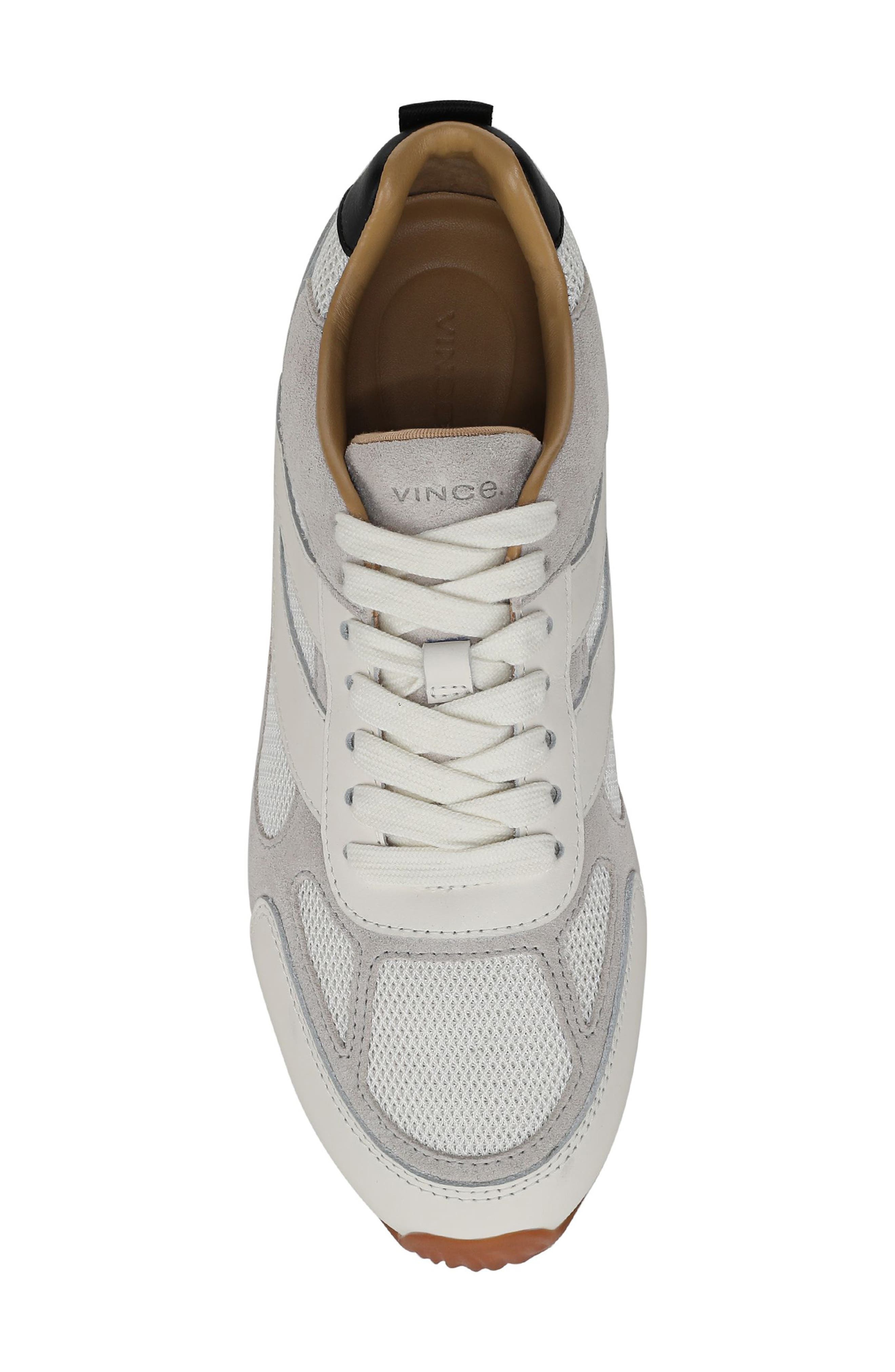 Vince Mojave Trainer Sneaker in Milk/Horchata/Black at Nordstrom - 5