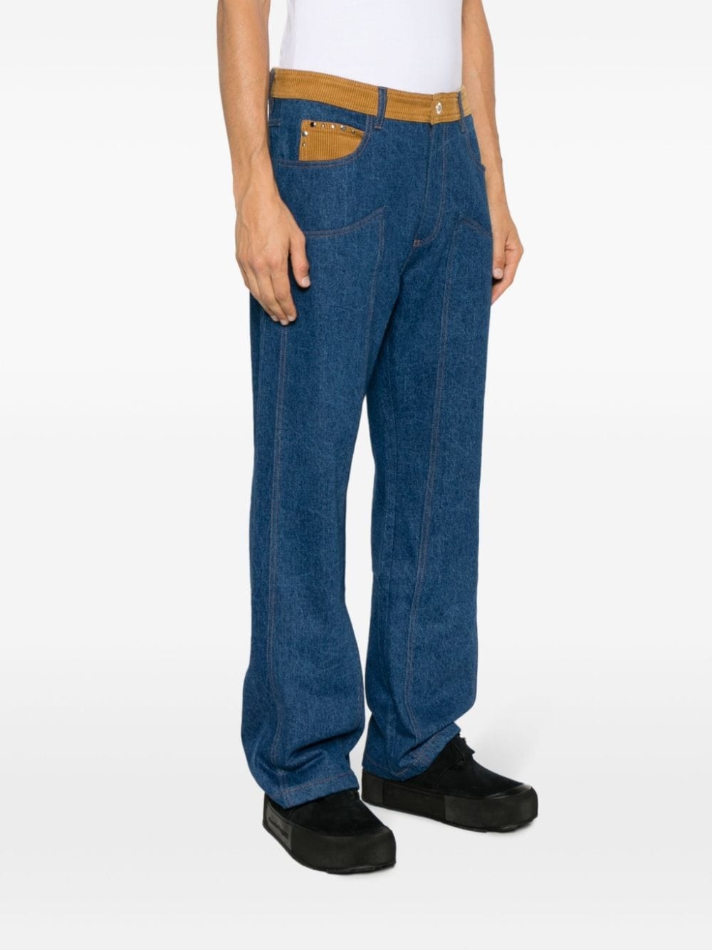 Cymbal mid-rise straight-leg jeans - 3