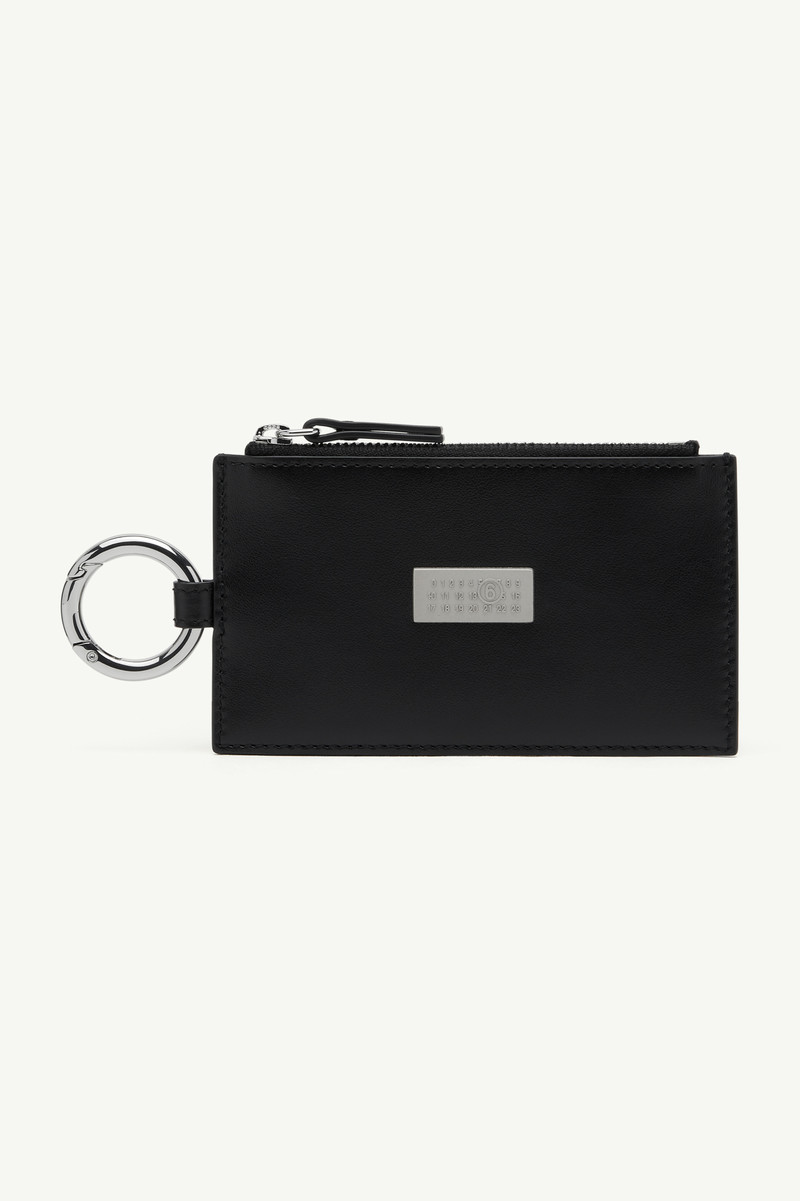 Leather zip wallet 1