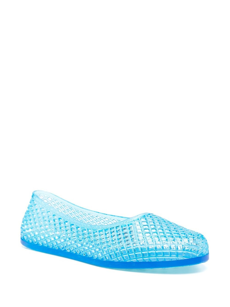 ANCIENT GREEK SANDALS translucent-design flip flops outlook