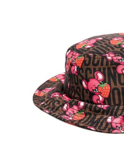 Moschino mouse-print bucket hat outlook