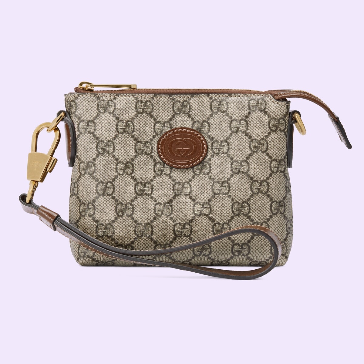Messenger bag with Interlocking G - 6