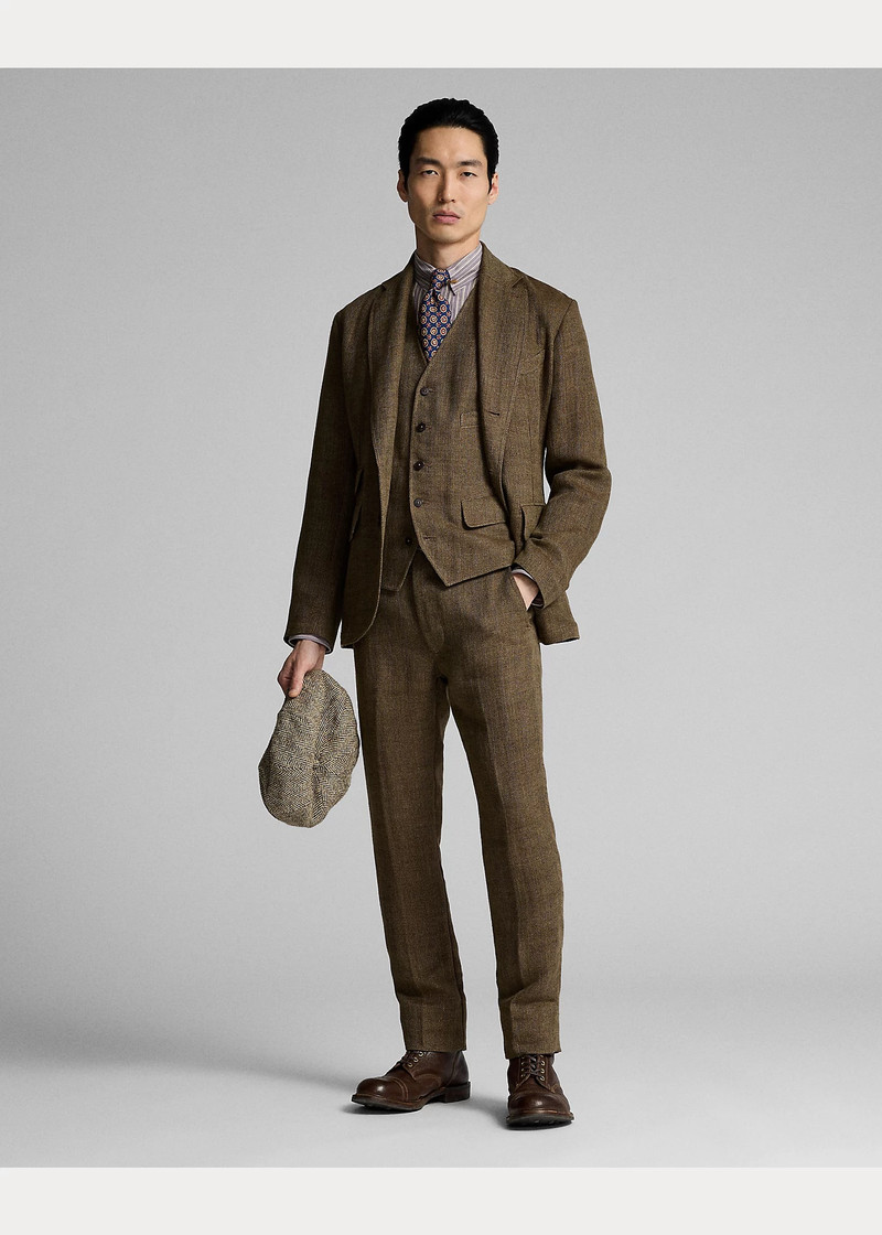 RRL by Ralph Lauren Linen Herringbone Officer’s Pant outlook