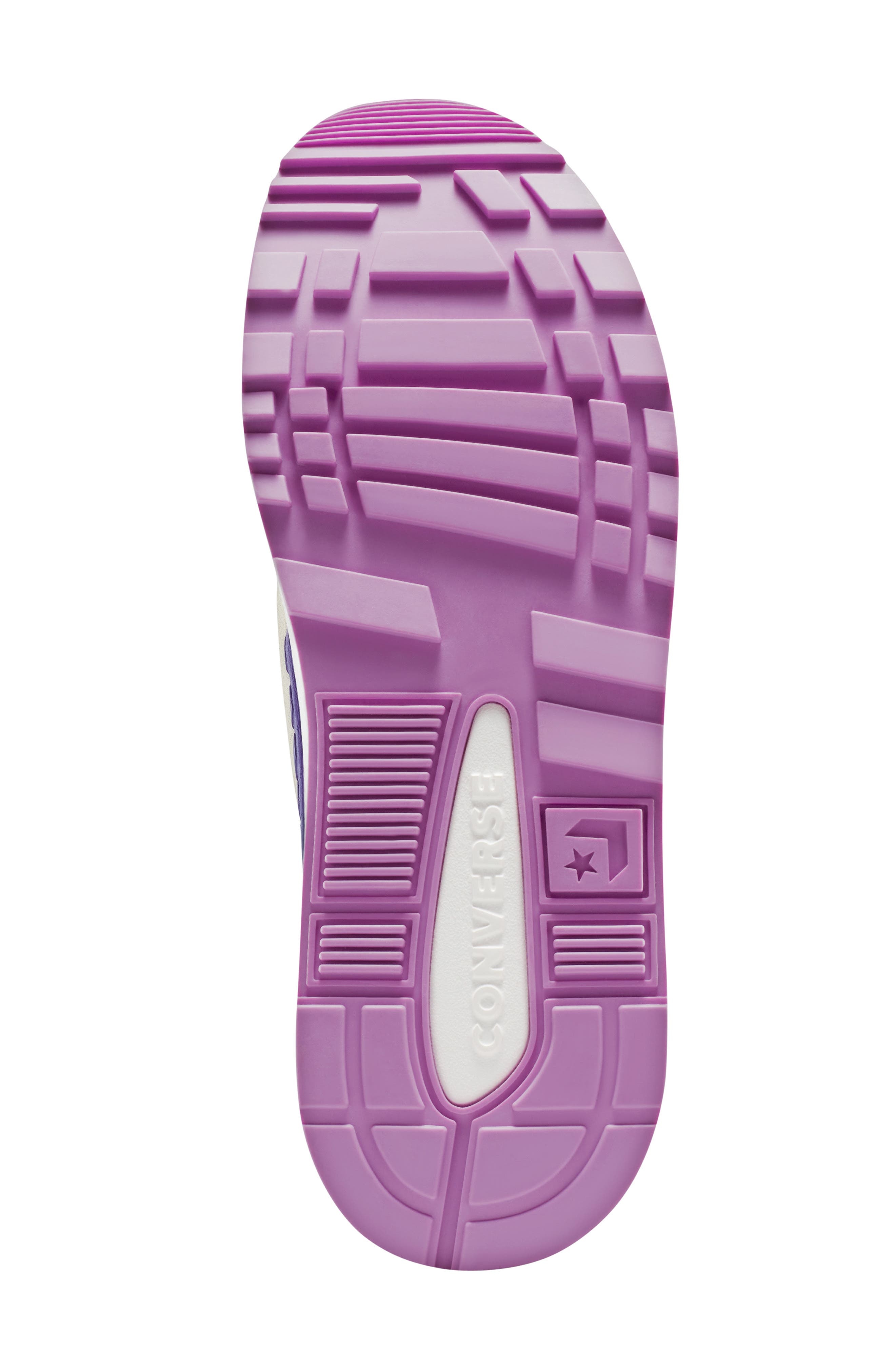 Converse Gender Inclusive Wave Trainer Sneaker in Vintage White/Egret/purple at Nordstrom - 4