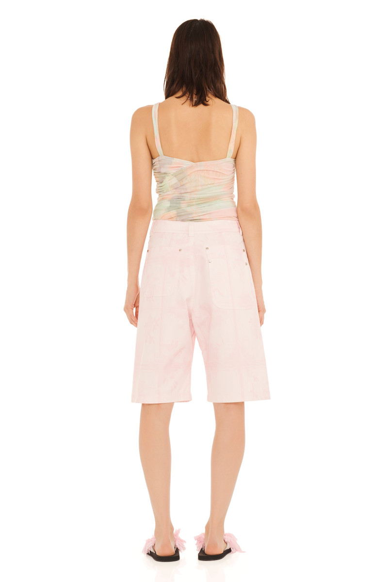 Collina Strada PINK PICNIC CHASON SHORT outlook