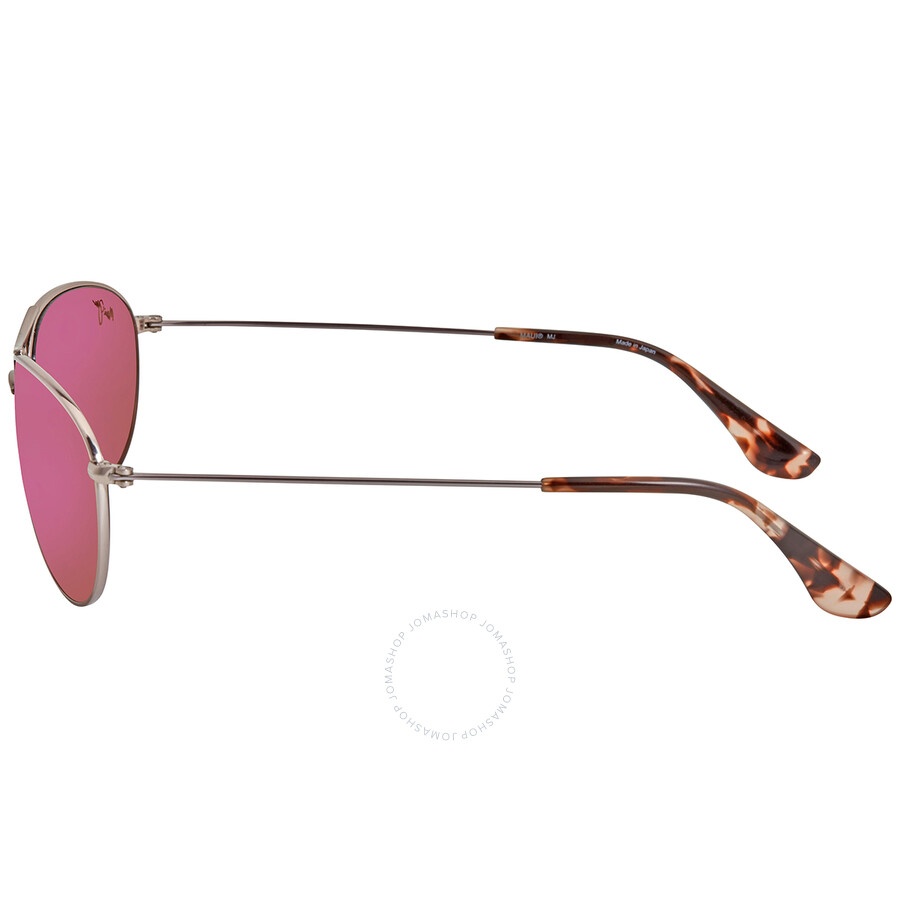 Maui Jim Baby Beach Maui Sunrise Pilot Ladies Sunglasses P245-16R 56 - 3