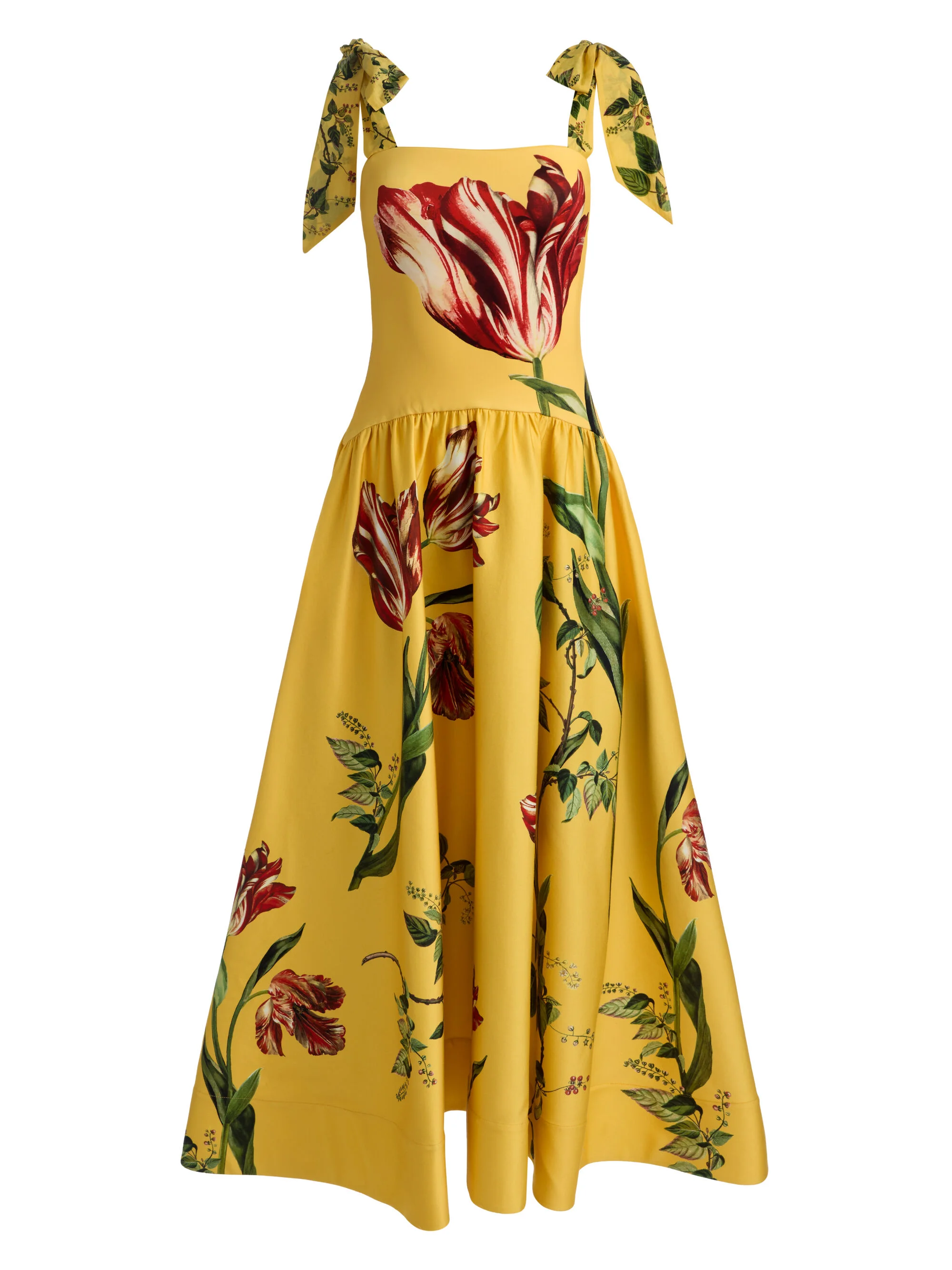ORIANA DROP WAIST DRESS - 1