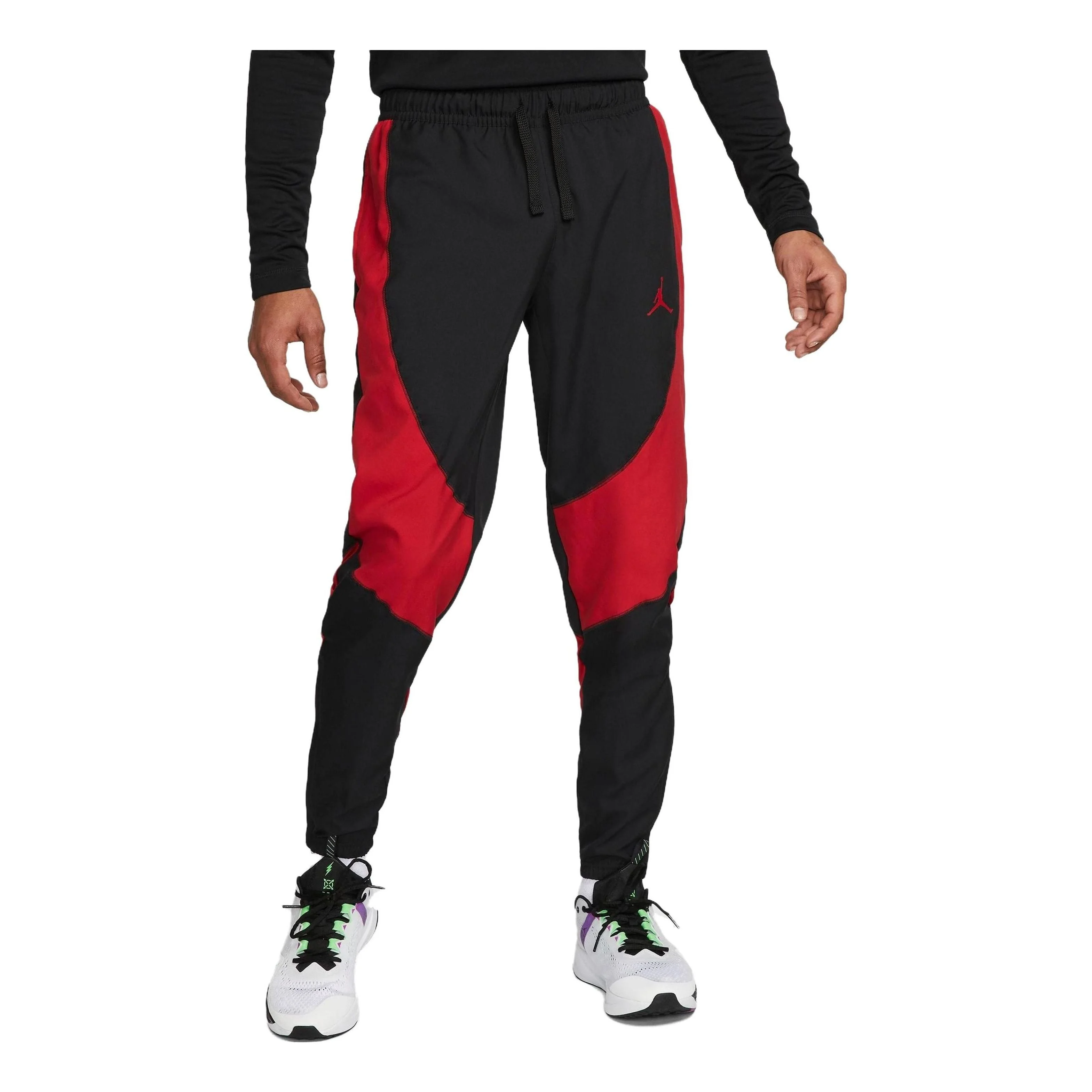 Air Jordan Sport Dri-FIT Woven Pants 'Black Gym Red' DH9073-010 - 1