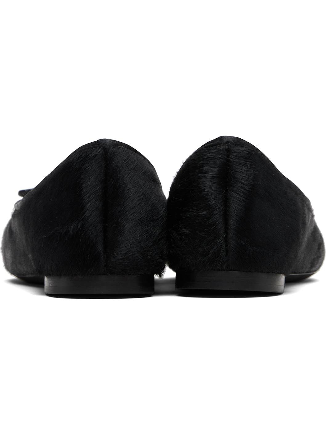 Black Charlotte Ballerina Flats - 2