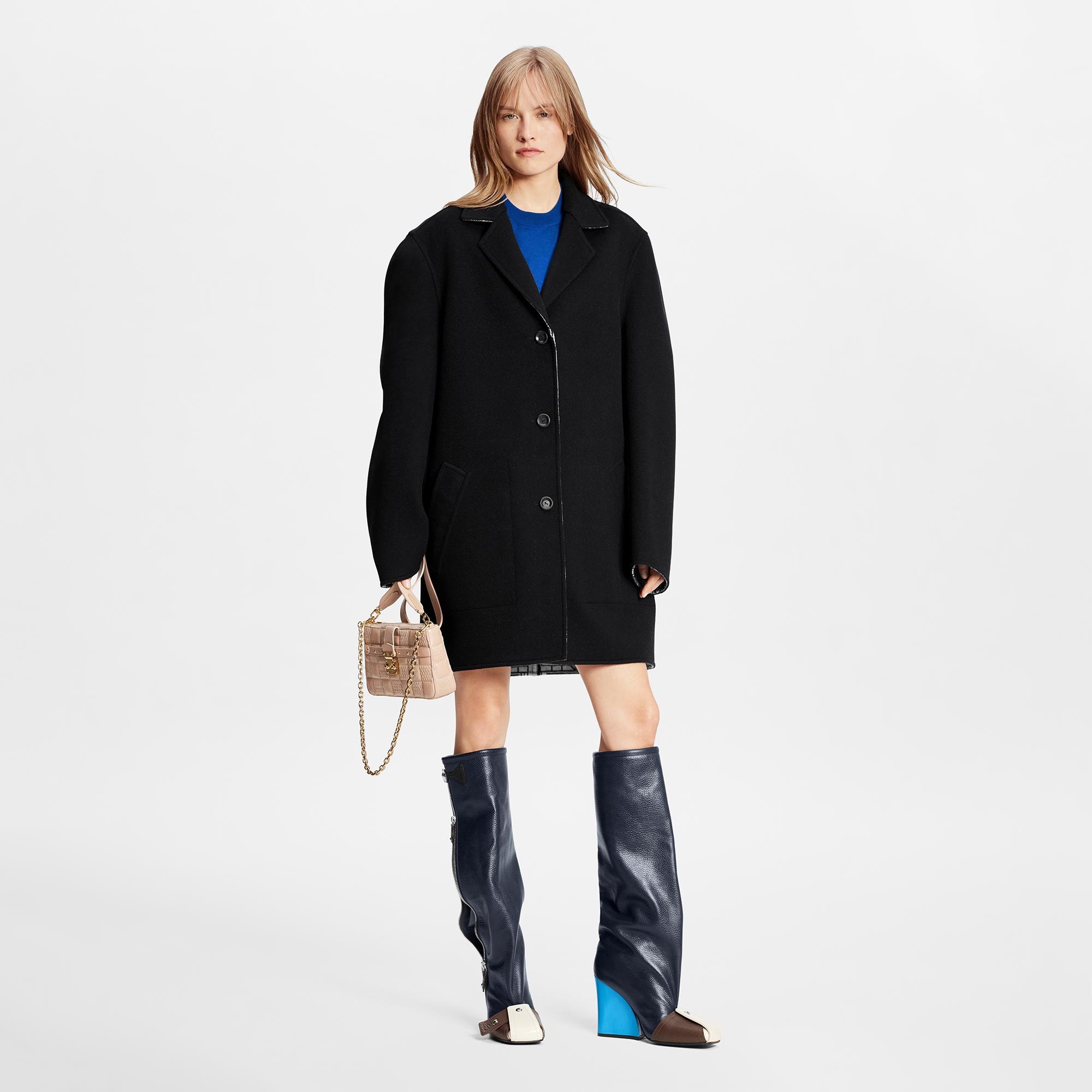 Monogram Architecture Jacquard Reversible Coat - 2