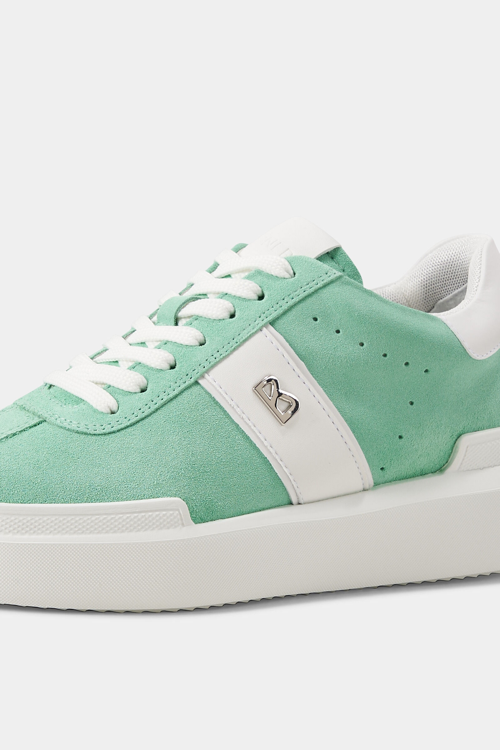 Hollywood Sneaker in Mint/White - 4