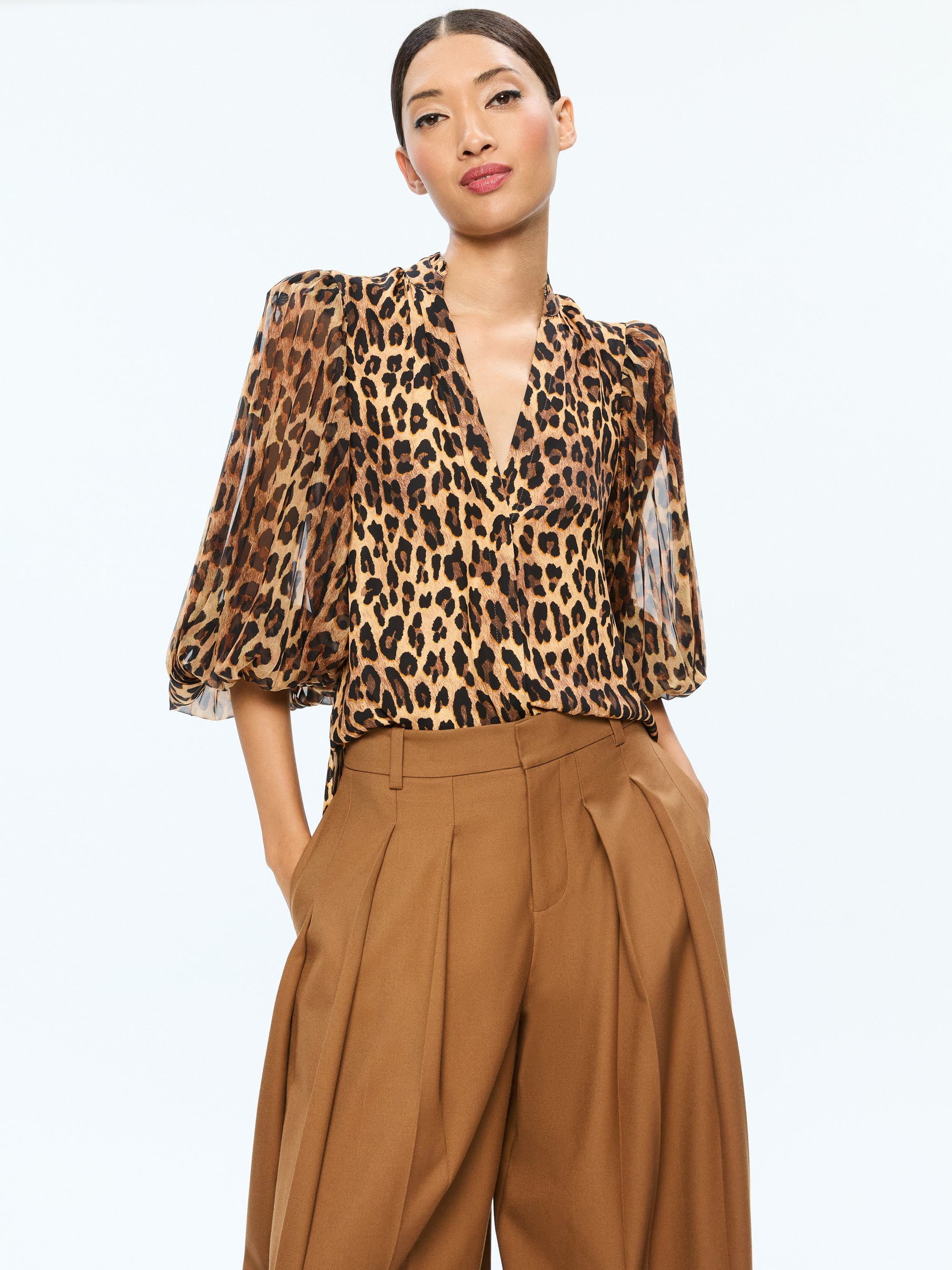 ILAN BUTTON FRONT BLOUSE - 2