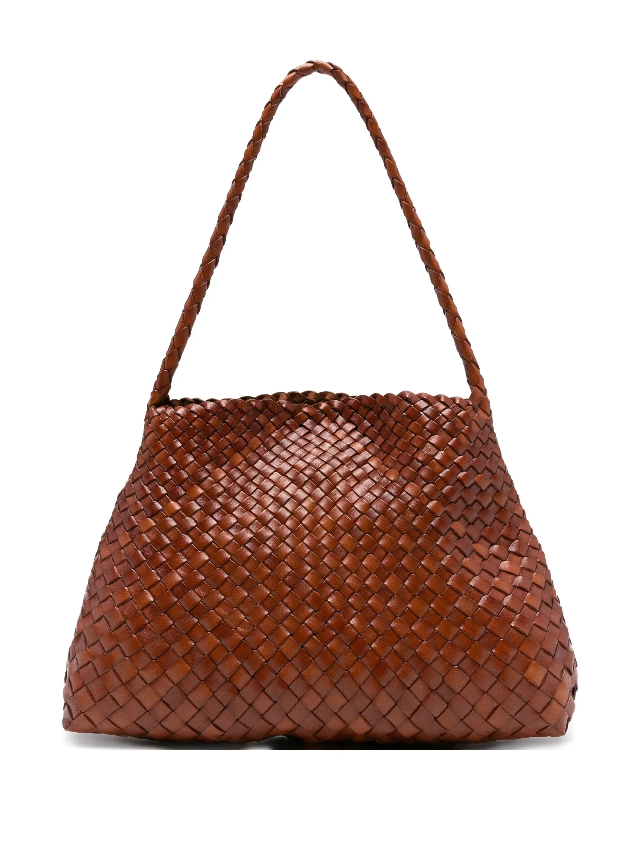 Dragon Diffusion Woven-leather Shoulder Bag - 1