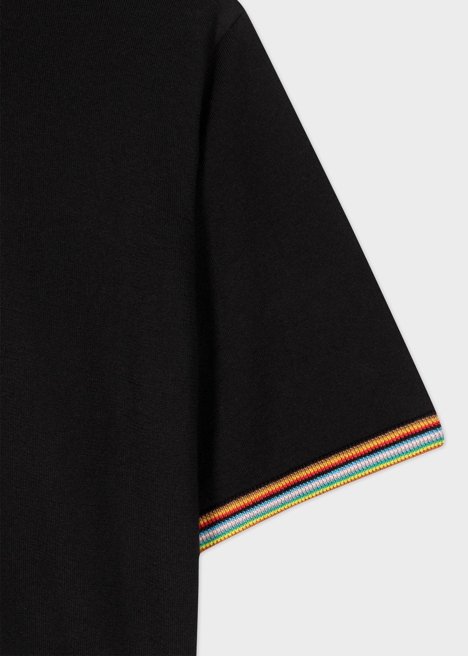 Cotton-Blend 'Signature Stripe' T-Shirt - 2