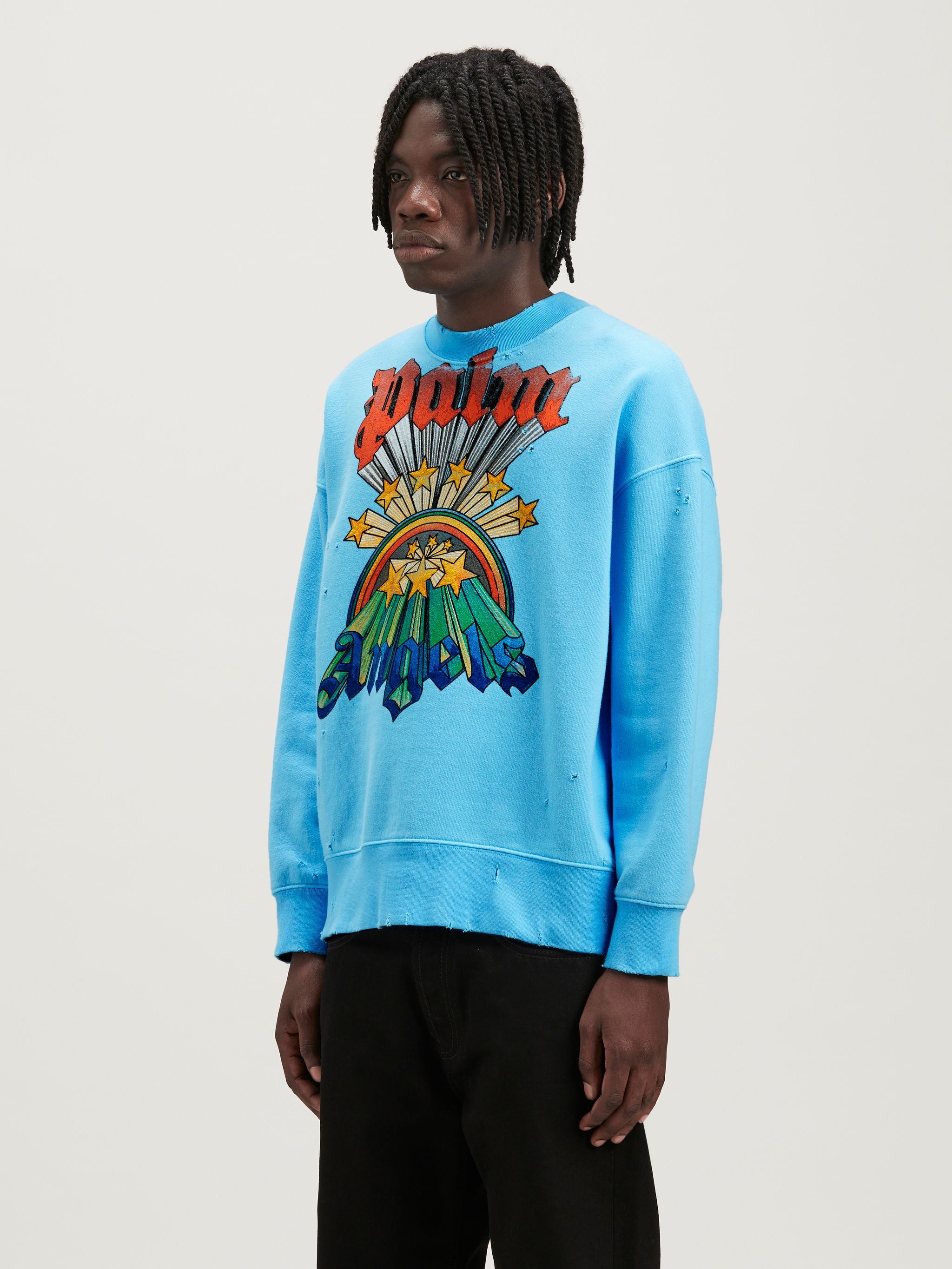 Palm Angels Rainbow Crewneck - 4