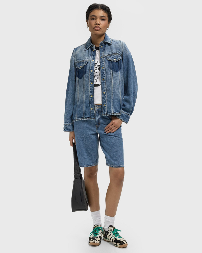GANNI Light Weight Denim Shirt outlook