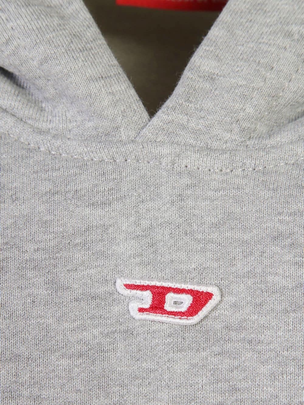 logo patch hoodie sweatshirt - 3