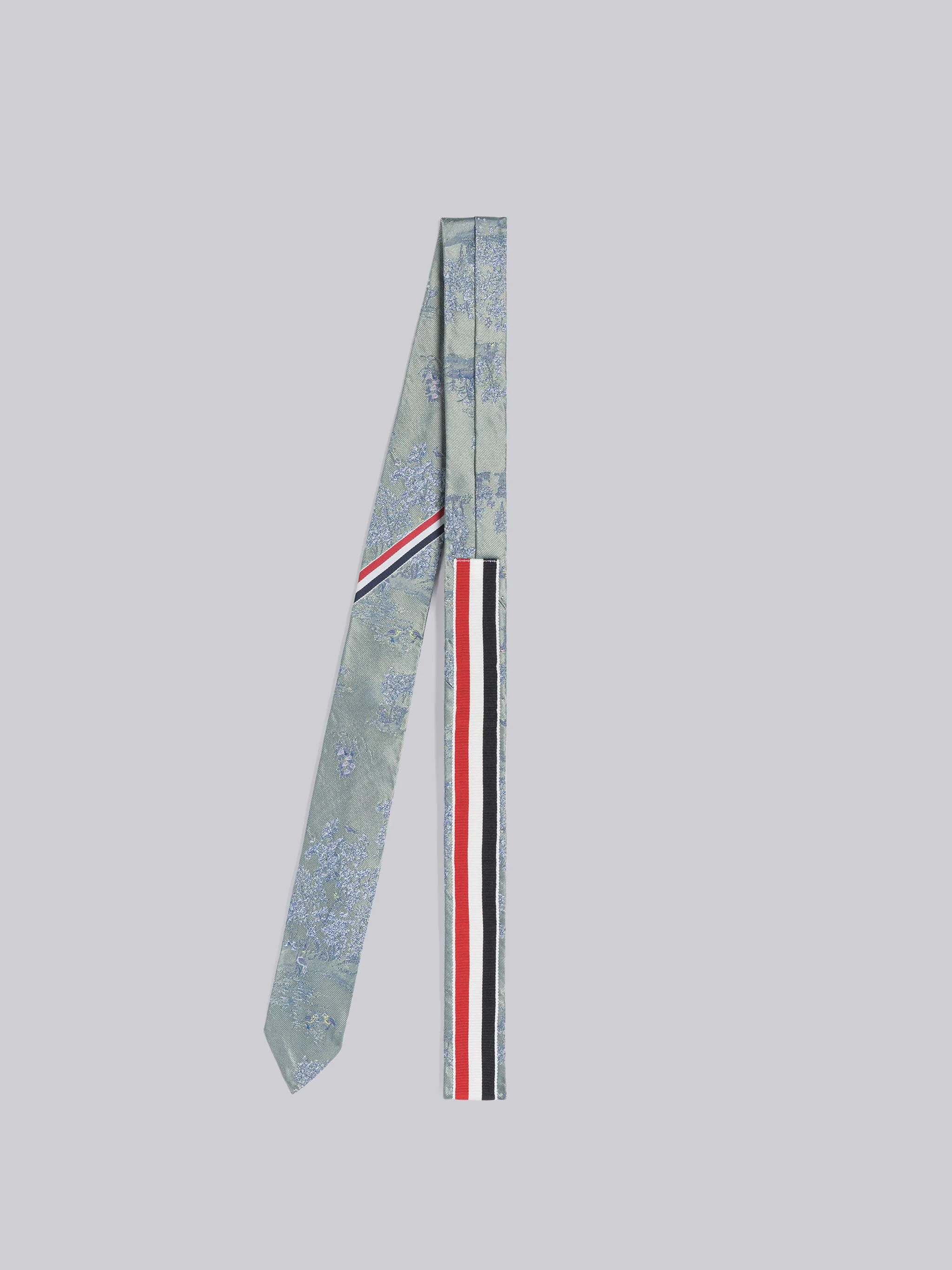 Toile Jacquard Stripe Classic Tie - 3